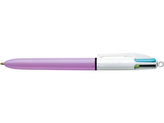BIC 4 colours BAR 4 kleuren-balpen Assorti Display 216 stuks