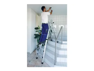 multifunctionele telescoopladder,4x3,sporten,balk L 1,95-3,1m - 2