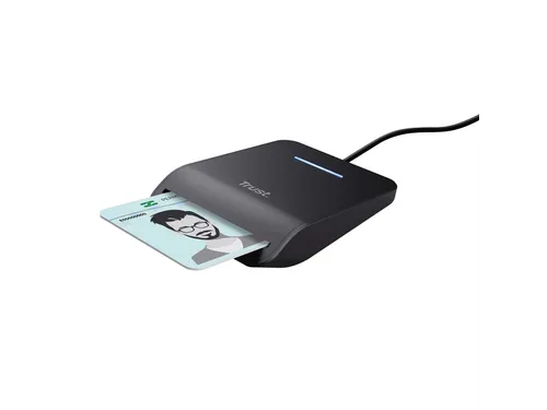 Kaartlezer Trust Primo DNI USB-C zwart