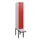 locker met bank,HxBxD 1950x300x815mm,1vak,vak B 300mm,cil.-slot