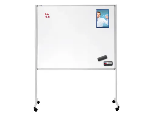 Multiboard mobile XL Met Blauw Prikbord 120x150cm