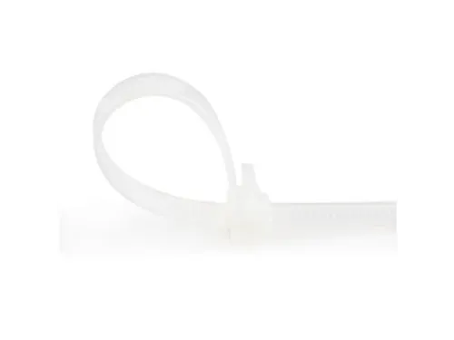 15cm Herbruikbare Kabelbinders wit nylon 100 stuks