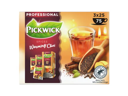 Thee Pickwick warming chai 25x1.5gr