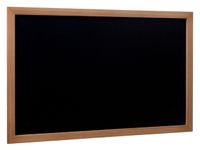 Krijtbord Securit wand 40x60cm teak hout