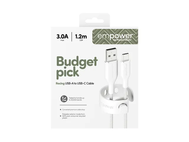 PanzerGlass empower by Racing 60W USB-A to USB-C Cable | USB 2.0