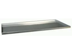uittrekbaar legbord,v. werkplaatskast,m. bakrand,BxD 1000x500mm
