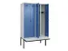 locker met bank,voor scheiding van kleding,HxBxD 2120x1200x815mm,4vak