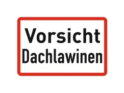 aanwijzingsbord,Pas op! Daklawines,aluminium gemerkt,gemoffeld
