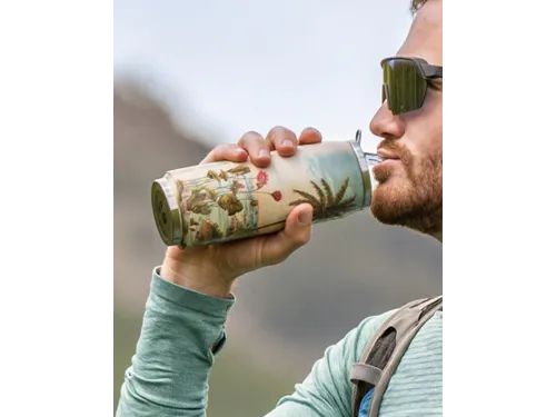 Thermosbeker Les Artistes Paris blik 500ml Beach met rietje