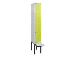 Dubbeldekse dekenkist,HxBxD 2120x300x815mm,1x2vak.,vak B 300mm