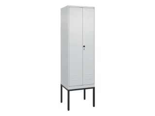 locker voor scheiding van kleding,HxBxD 2120x600x500mm,2vak - 1
