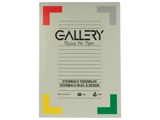 Gallery Tekenblok A4 250 g/m² Gekorreld - 1