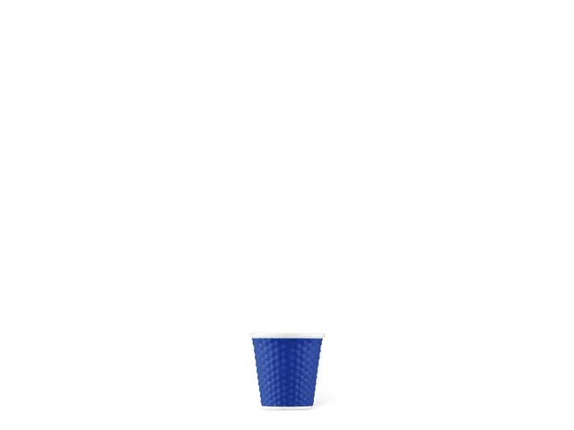 Beker porselein Les Artistes Paris 80ml met siliconen grip Blauw