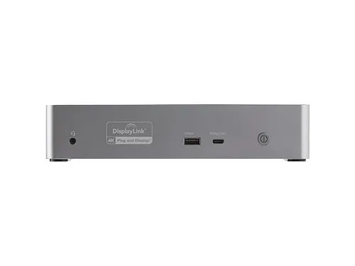StarTech USB-C Docking Station 4K Quad Monitor 100W PD LAN