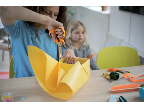 Schaar Fiskars Classic universeel 21cm oranje
