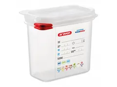 Araven Colorclip Voedseldoos 1.5 liter 1/9 GN 150mm 176x108mm