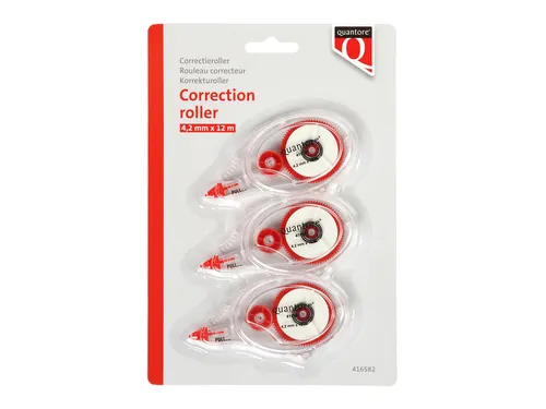 Correctieroller Quantore 4.2mm blister á 3 stuks