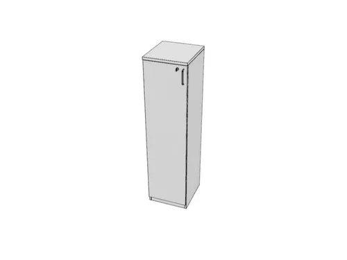 kantoorkast,HxBxD 1545x400x445mm,Bl-wit