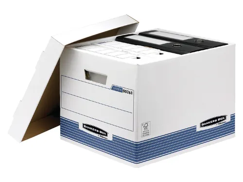 Opbergdoos Prima Standaard Geschikt voor Ordners 333x285x390mm wit