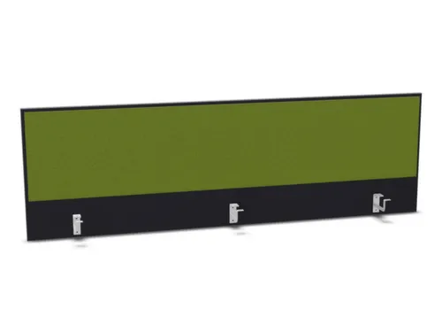 opzetpaneel,v. bureau,aanbouw achter,B 1800mm,CC-zwart,BN7048-groen