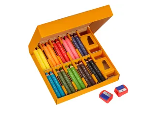Kleurpotloden Bickids Multi Surface + 2 puntenslijpers ass 10kl 40st - 5