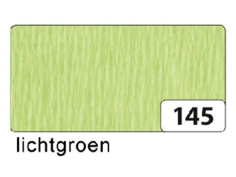 Crêpepapier Folia 50x250cm 10vel 145 lichtgroen