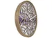Wandklok Nextime dia 40cm Paars Hout Yogi