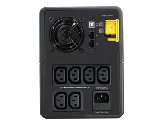 APC Back-UPS BX1600MI Noodstroomvoeding - 1600VA, 6x C13, USB - 3