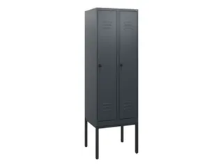 locker,HxBxD 1950x600x500mm,2vak,vak B 300mm,draaigrendel - 1