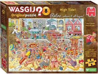 Puzzel Wasgij Retro Original 8 Vloed! 1000 stukjes - 1