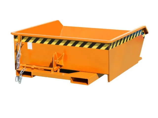 mini-kiepbak,HxLxB 450x1385x1280mm,0,46m³,draagverm. 1000kg,RAL2000