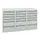 ladekast,HxBxD 900x1500x500mm,18lade(n),centr. vergrendeling