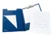 Klembordmap Durable 2355 met kopklem en insteek blauw A4