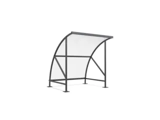 overdekte fietsenstalling,HxBxD 2290x2090x2180mm,dak polycarbonaat - 2