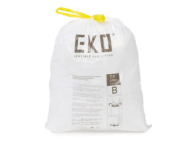 EKO afvalzak type B 7 - 9 liter Doos 6 x 25 zakken
