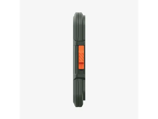 Spigen iPhone Lock Fit MagFit Wallet MagSafe Military Green
