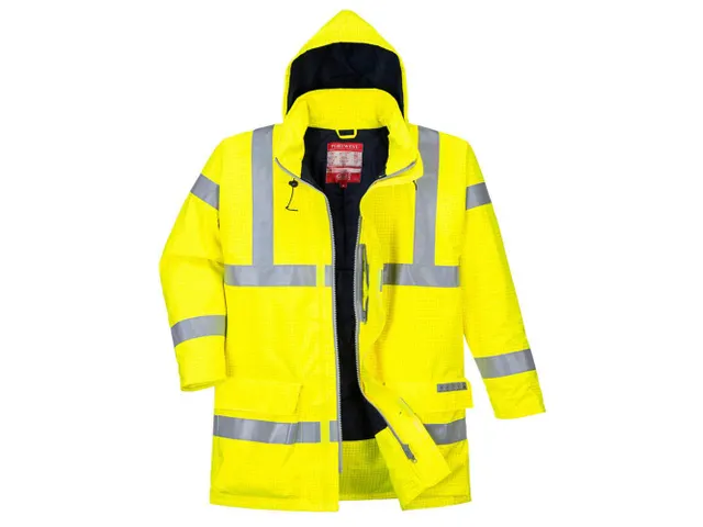 Portwest Bizflame S778 parka, fluo geel, maat XL, per stuk