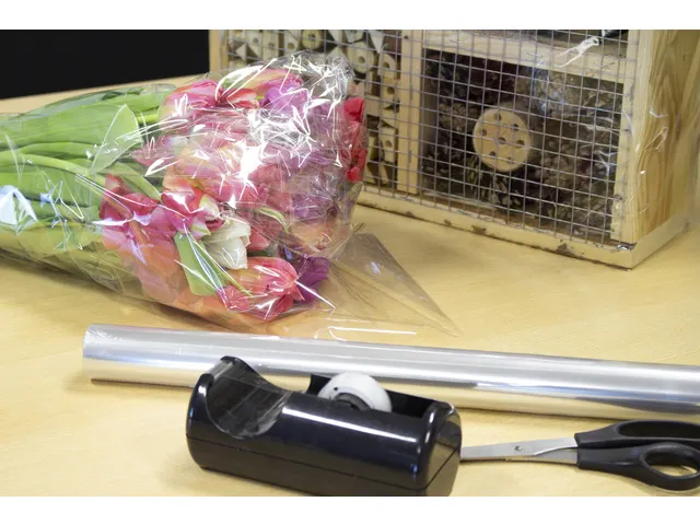 Transparante folie Kangaro 70cmx5mtr 25 micron