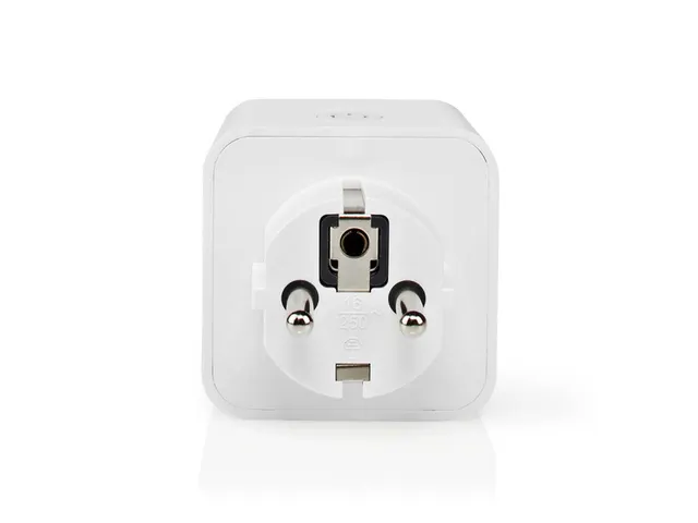 Nedis SmartLife Slimme Stekker Wi-Fi IP21 Wit