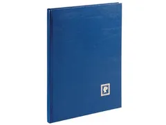 postzegelalbum, A4, 32 vel, blauw