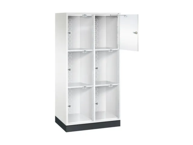grootvolume-lockersysteem,HxBxD 1750x820x500mm,2x3vakken,cil.-slot