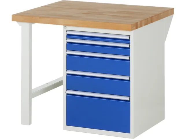 werkbank,HxBxD 890x1000x900mm,beukblad,draagverm. 750kg