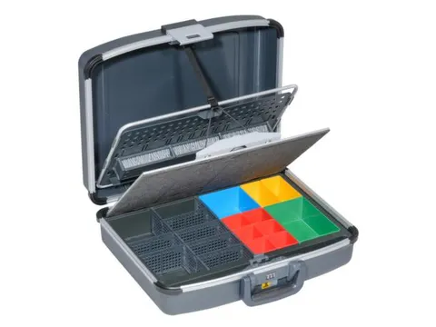 service-/montagekoffer,HxBxD 170x490x425mm,gereedschapshouder