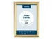 Cadre clipsable Europel A4 25mm or
