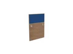 baliepaneel,v. bureau,aanbouw links,B 800mm,NT-cherry,BN6016-blauw