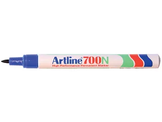 Viltstift Artline 700 rond 0.7mm blauw - 1
