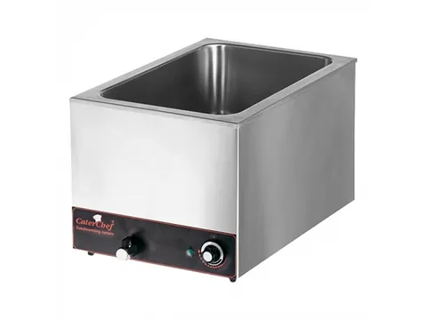 Caterchef bain marie met kraan 1/1 GN 200mm elektrisch
