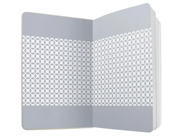 carnet de notes Sigel Jolie Flair A5 hardcover ligné 'Glacier Grey'
