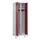 locker voor scheiding van kleding,HxBxD 1950x600x500mm,2vak