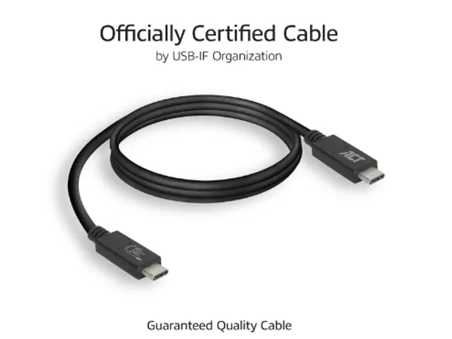 Kabel ACT USB4 40Gbps USB-C USB-IF